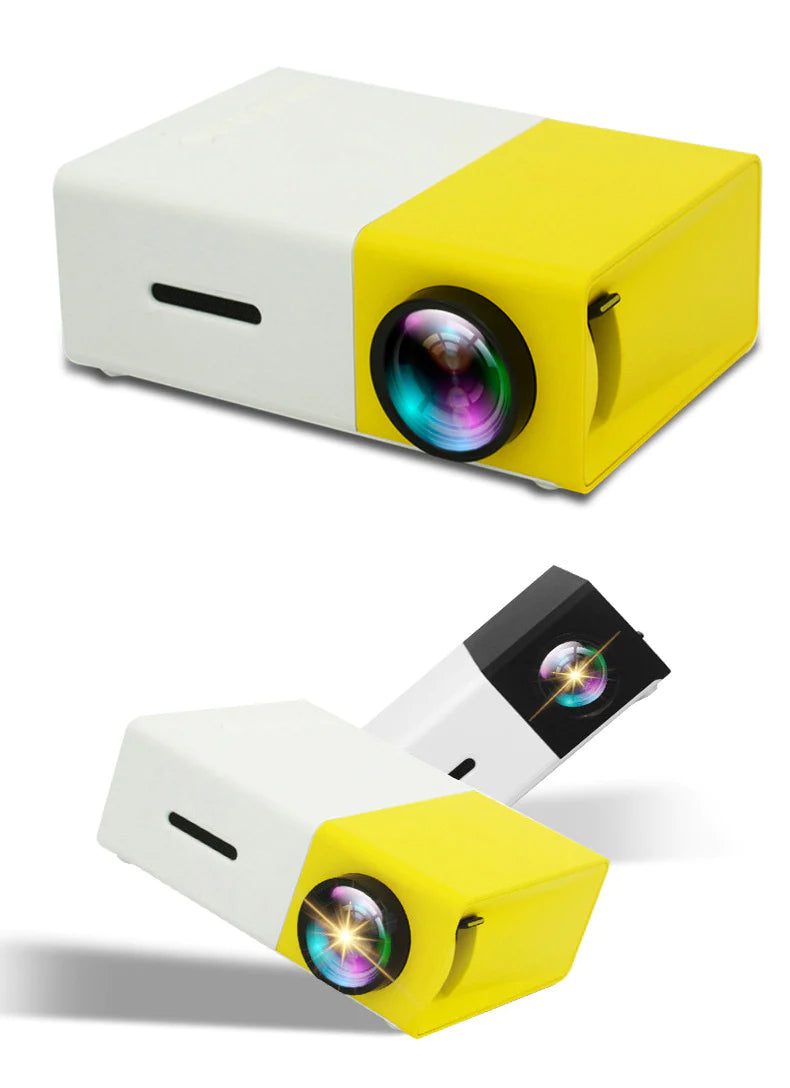 Modern™ Mini Portable Projector With Remote Support