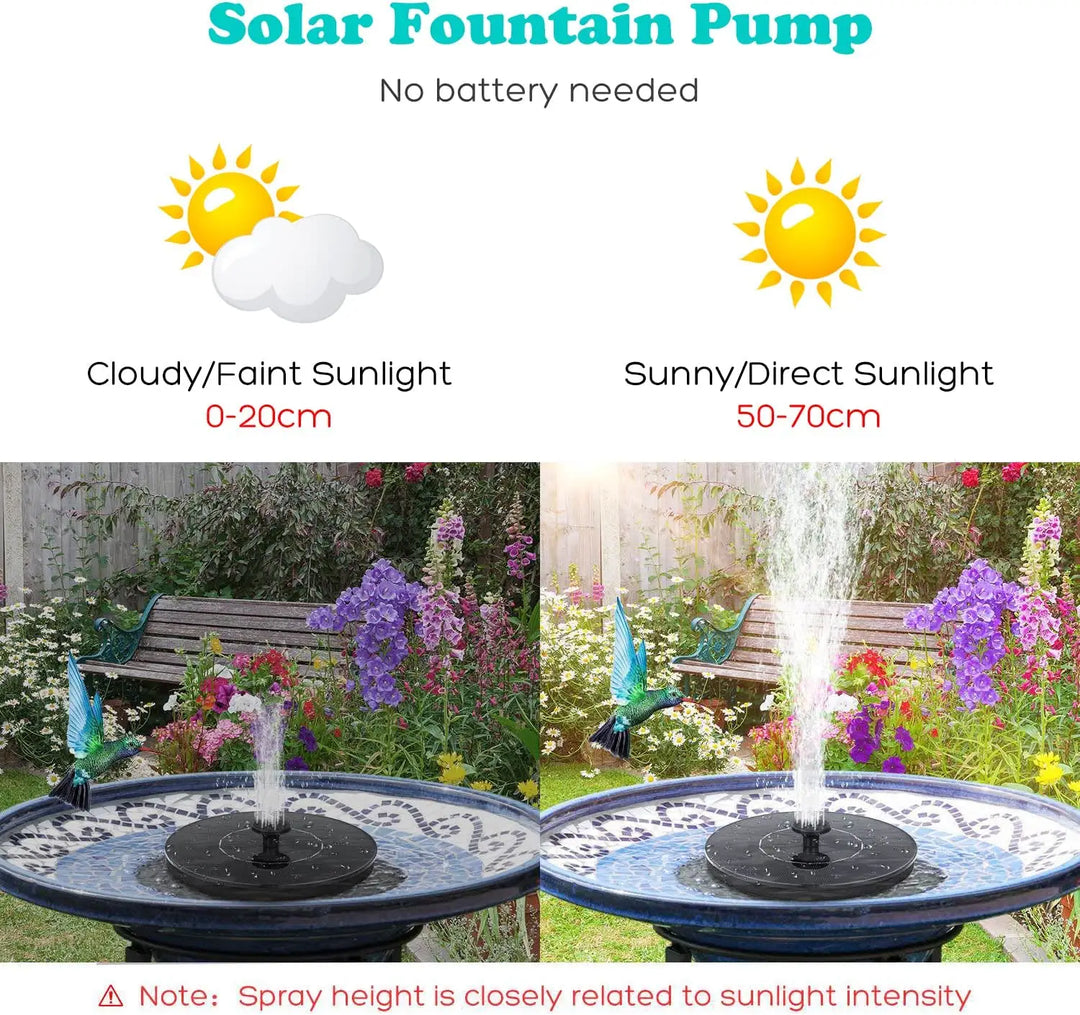 Modern™ Solar Water Fountain